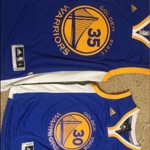 Golden State Jerseys (2 PACK) Curry and Durant